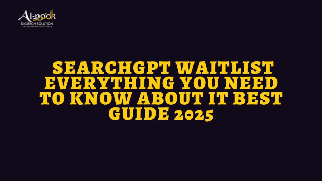 SearchGPT Waitlist